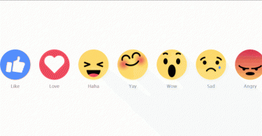 Facebook Emoji Reactions