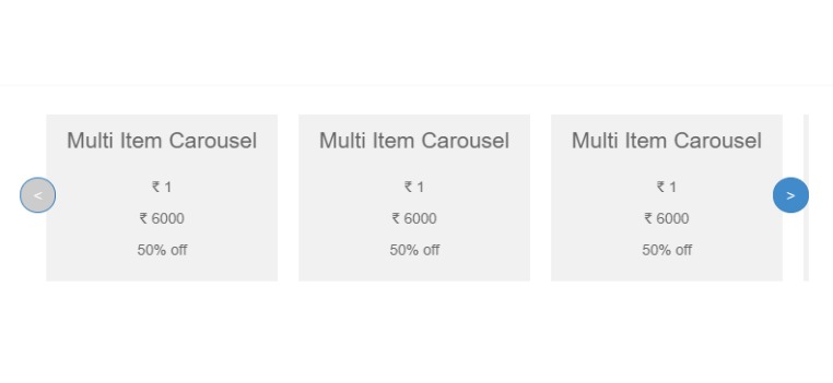 Bootstrap Multi Item Carousel