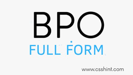 BPO Full form