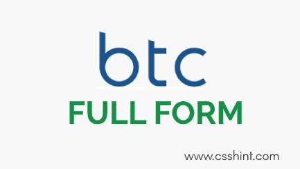 BTC Full form