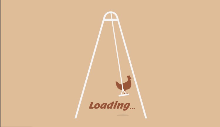 Chicken Swing SVG