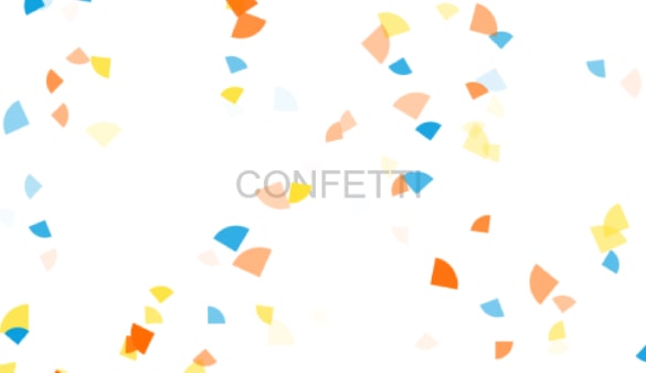 Confetti Falling Background