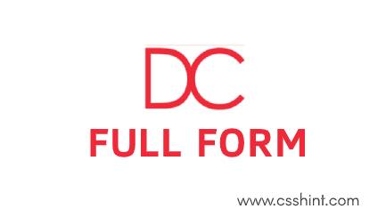 DC Full form