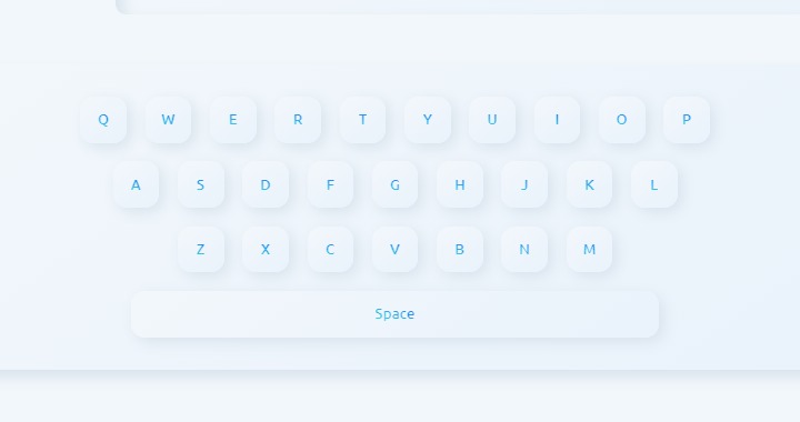 Interactive-keyboard-animation