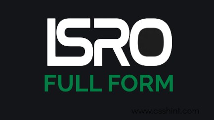 ISRO Full form