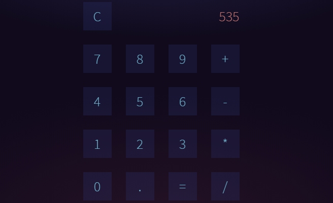 javascript calculator