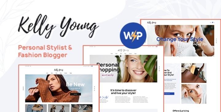 Kelly Young - Personal Stylist WordPress Theme