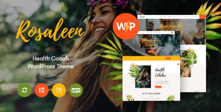 Rosaleen - Health Coach, Speaker & Motivation WordPress Theme