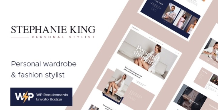 S.King Personal Stylist and Fashion Blogger WordPress Theme